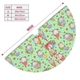 thumbnail image 3 of Lsque Spring Gnomes Print Christmas Tree Skirt, Tree Skirt with Ties or Velcro, Perfect for Holiday Decorations, Halloween, and New Year-30", 3 of 7