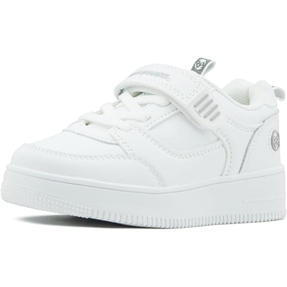Bubble gummers Tenis Escolar 17-22 Blanco Niño (Sistema Tallas Calzado JP, Adolescente, Hombre, Medición, 24.0 cm)