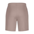 thumbnail image 5 of CaComMARK PI Men's Mesh Shorts Performance Gym Athletic Shorts Sports Fitness Training Breathable Holiday Solid Color Beach Shorts Cropped Pants Khaki 12(XXL), 5 of 5