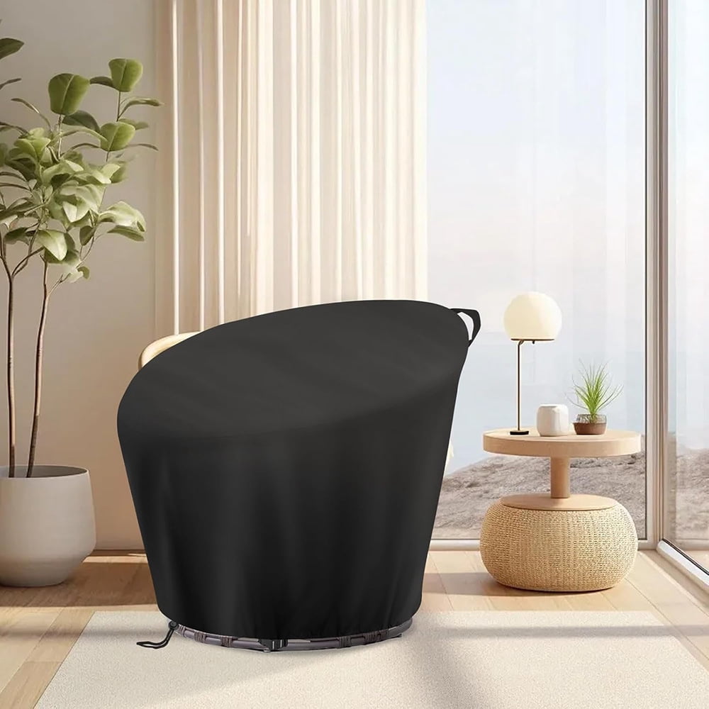 Chair Cover, Waterproof Cover for 47*35*18 in Outdoor Patio Chair Cover Heavy Duty Cover Zipper Design, Easy to Put On and Take Off, Dust Resistant Patio Furniture Seat Covers