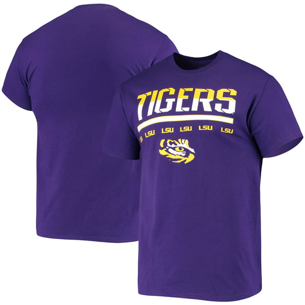 Captivating Apparel - Men's Purple LSU Tigers Lined T-Shirt - Walmart ...