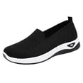 thumbnail image 3 of Taqqpue Womens Slip On Sneakers Lightweight Walking Shoes Women's Versatile Plus-Size Soft-Soled Breathable Mesh Shoes Summer Trendy And Comfortable Shoesfor Women, 3 of 10