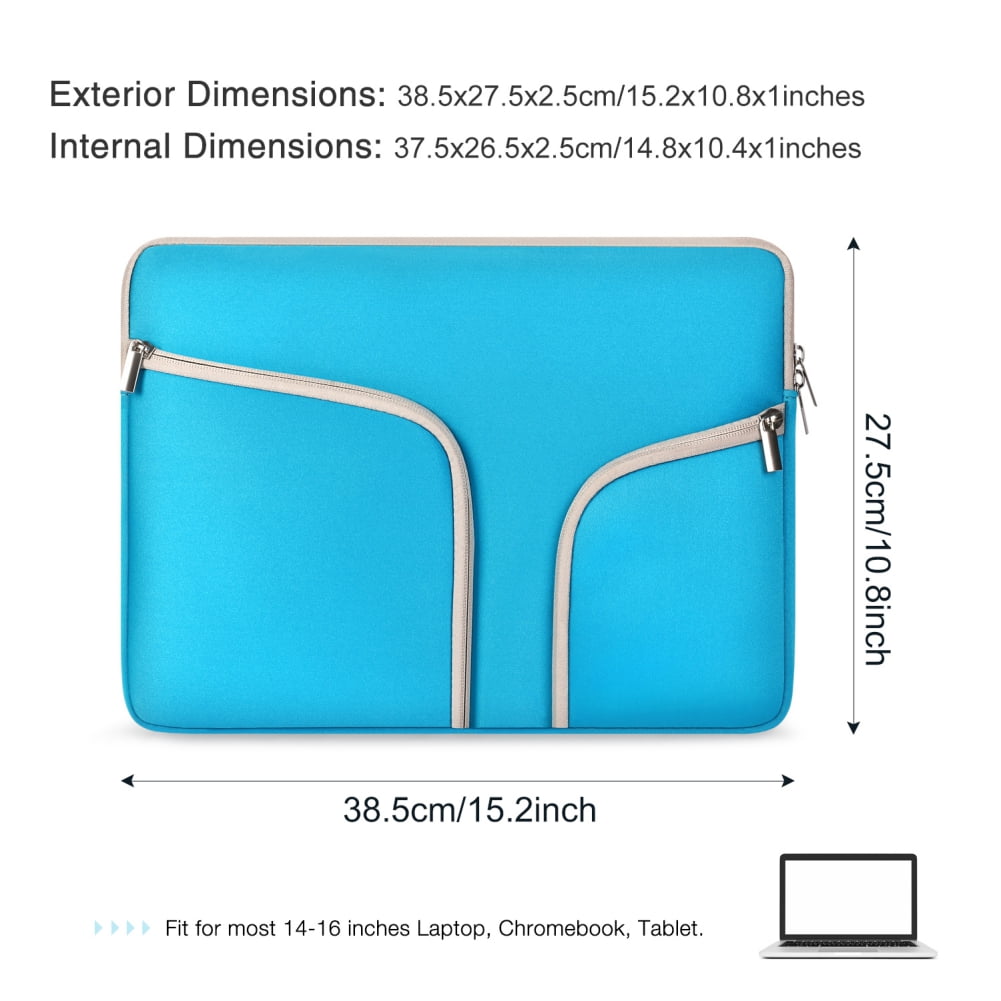 Laptop Sleeve 14 inch, 16 Inch Laptop Case, Protective Laptop Cover Tablet Carrying Bag Compatible for 14-16 inch MacBook Air/MacBook Pro, Notebook, Computer with Accessory Pocket