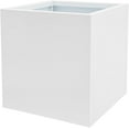 thumbnail image 6 of Steel Planter Box, 17" x 17" x 18" Square Planter Metal Box Tall Planters Heavy Duty Plant Boxes for Indoor Outdoor Tall Plants, Flowers or Shrubs (White, 17" x 17" x 18"), 6 of 18