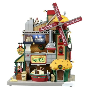 Lemax Village Collection Miss Milly's Muffin Mill, with 4.5V Adaptor #35020