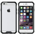 thumbnail image 3 of NAKEDCELLPHONE Étui Rigide Anti-Choc en TPU TRANSPARENT Noir/clair pour APPLE iPHONE 6 PLUS +, 3 of 10