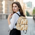 thumbnail image 6 of FORMRS Mini Backpack Purse for Women Travel Daypack Casual Shoulder Bag, Wheat Ears Pattern, 6 of 7