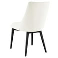 thumbnail image 6 of Side Dining Chair, White, Velvet, Modern Contemporary, Kitchen Room Cafe Bistro Restaurant Hospitality, 6 of 10
