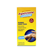 Aspercreme With Lidocaine Maximum Strength Pain Relief Cream 4.3 oz