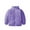 P231 Purple, variant on Tfken Girls Coat Fall Winter Lightweight Zip Up Coats With Pockets Casual Loose Warm Child Comfy Clothes Outwear Size 3-4 Years Black