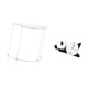 thumbnail image 5 of Mesita de noche de acrílico,Mesa auxiliar de acrílico transparente Mesa auxiliar transparente en capas,Mesa pequeña de acrílico,mesita de noche pequeña,compacta,Reloj de pared,Reloj de, 5 of 8