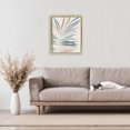 thumbnail image 2 of Stupell Industries Tropical Harmony Palms Gold Framed Floater Canvas Wall Art design by Hannah Dawson, 21 x 17, 2 of 9