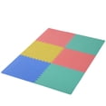 thumbnail image 2 of 54 Pieces of EVA Foam Sports Mats, Children Play Rugs Non Slip, Multi Color, 2 of 8