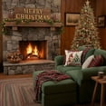 thumbnail image 5 of Uuiauoio Christmas Pillow Covers , Merry Xmas Decorations Outdoor Throw Pillow Covers, Winter Holiday Square Pillowcases for Patio Sofa Couch Bedroom Decorative, 5 of 6