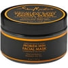 Shea Moisture African Black Soap Problem Skin Facial Mask 4 oz (Pack of 3)