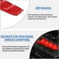 thumbnail image 6 of TINKI Engine Shroud Cover Panel Trims Cover Compatible with Chevrolet Corvette C8 2020-2023, ABS Engine Compartment Panel Protection Decoration Trim Accessories, 6 of 9