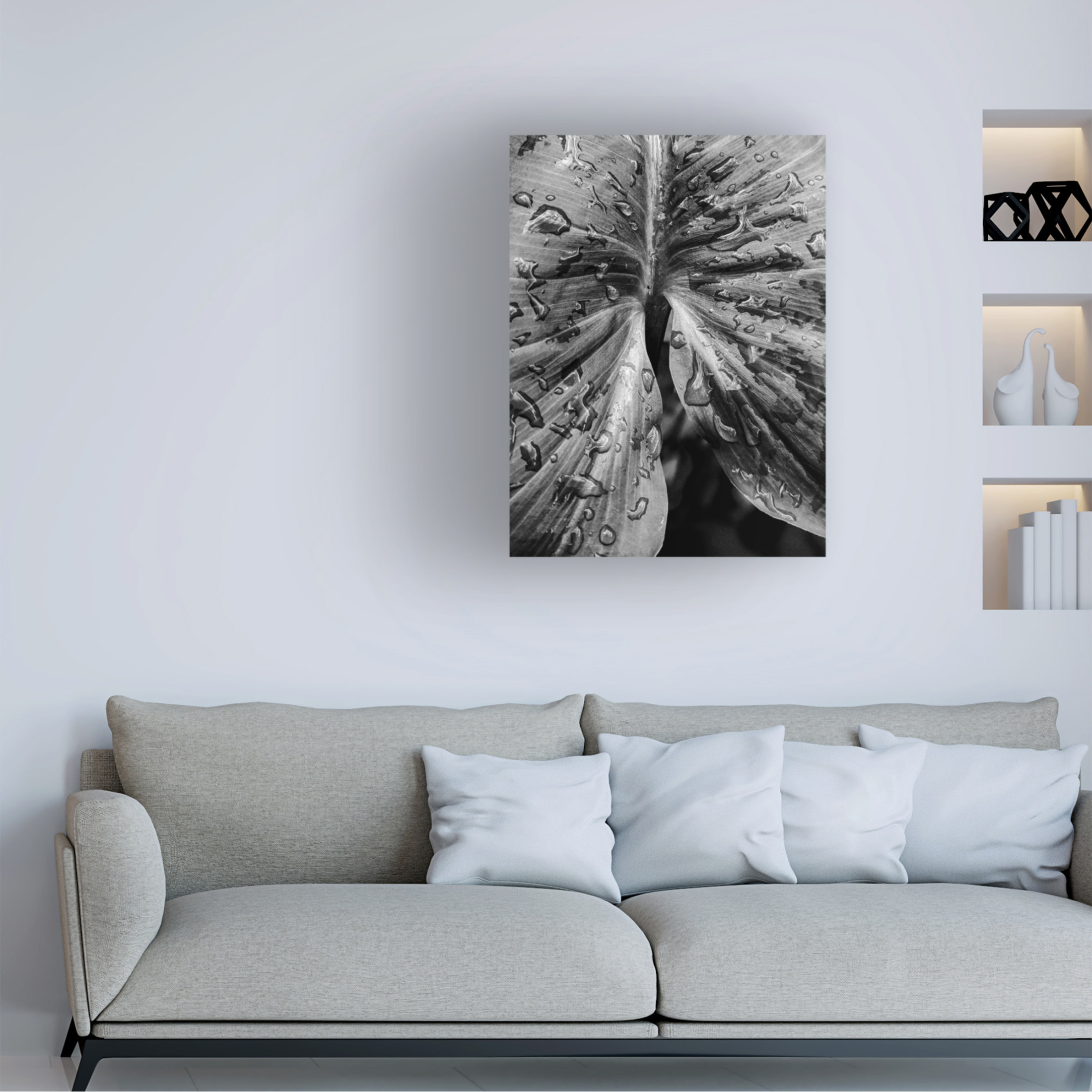 Trademark Fine Art Elizabeth Allen Leafy Looks Canvas Wall Art