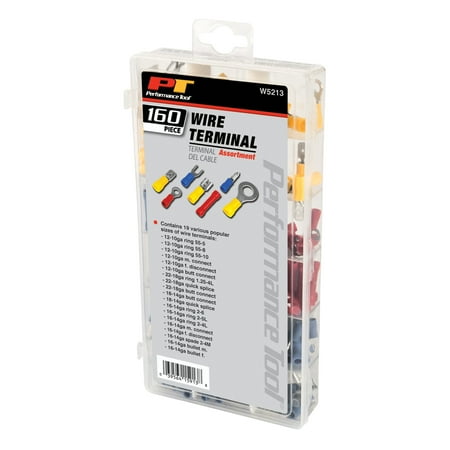 Performance Tool W5213 160 pc Wire Terminal Assortment