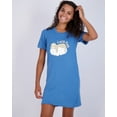 thumbnail image 2 of 3 Pack: Women's Printed Nightshirt Short Sleeve Ultra-Soft Nightgown Sleep Dress (Available In Plus Size), 2 of 5