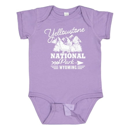 

Inktastic Wyoming Yellowstone National Park Gift Baby Boy or Baby Girl Bodysuit