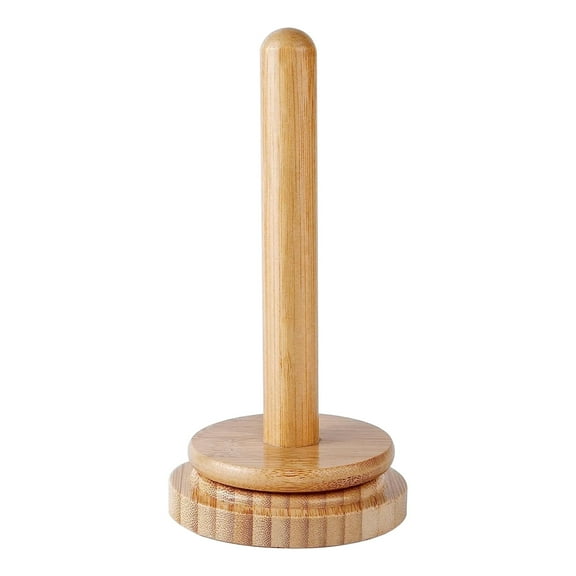 Wood Yarn Holder with Twirling Spindle, Natural Wood Yarn Bowl for Knitting and Crocheting, Prevents Tangles and Keeps Yarn Clean, 1 Piece