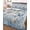 Blue Grey, variant on Twin XL Quilt Bedding Set, Ocean Coastal Reversible Summer Quilt 3 Pieces, Ocean Nautical Coral Shells Wooden Grain Lightweight Bedspreads Coverlets with 2 Pillow Shams for All Seasons
