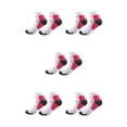 thumbnail image 1 of kurtrusly 1/2/3/5 2pcs/set Compression Socks For Women Performance And Reduce Fatigue Relieve rose red S/M 5PCS, 1 of 6