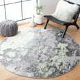 thumbnail image 2 of SAFAVIEH Adirondack Ladonna Abstract Area Rug, Green/Grey, 6' x 6' Round, 2 of 11
