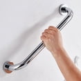 thumbnail image 3 of Wall Mounted Safety Handle, Stainless Steel Space Saving Support for Wet Areas, Concealed Screws, Corrosion-resistant Design 12 Inch, 3 of 5