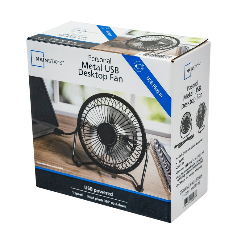 Usb desk fan walmart discount