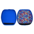 thumbnail image 4 of de cubiertas de pasamanos multifuncionales para cochecito de bebé, accesorios, cubiertas de agarre de barra desmontables, Protector de manga para Azul Macarena Cubierta del manillar del cochecito, 4 of 8