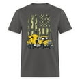 thumbnail image 3 of Cement Truck Driver Concrete Mixer Camouflage American Flag Unisex T-Shirt, 3 of 5