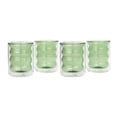 thumbnail image 4 of Waves Green Water Glass - Set of 4, 4 of 4