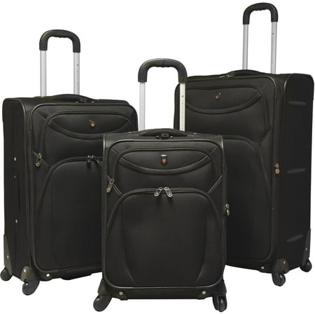 Global Traveler Luggage - Travelers Club 3-Piece Spinner Set