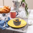 thumbnail image 2 of Selamica Ramekins with Lids, 8 oz Oven Safe Creme Brulee Ramekins with Covers, Souffle Dishes Pudding Custard Cups, Stackable Ceramic Small Ramekin Bowls Set for Baking, Dipping, Ice Cream, Set of 6,, 2 of 5