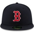 thumbnail image 2 of Youth New Era Navy Boston Red Sox Authentic Collection On-Field Game 59FIFTY Fitted Hat, 2 of 6
