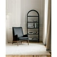 thumbnail image 5 of Moe's Home Collection Contemporary Wood 5-Shelves Bookcase in Black, 5 of 9