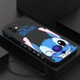 thumbnail image 1 of Disney Stitch-funda de silicona con cordón para teléfono móvil, carcasa para iPhone 15, 14, 13, 12, 11 Pro Max, Mini, X, XR, XS MAX, SE20, 8, 7 Plus, 6, 6S Plus, 1 of 4