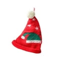 thumbnail image 4 of Gorro navideño mini perfecl con pompón verde, 4 of 8