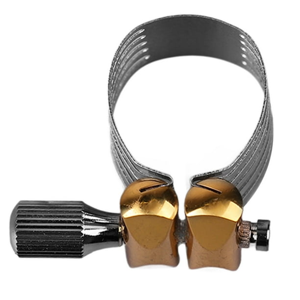 Saxophone Ligature, Stainless Steel Sax Mouthpiece Ligature Replacement