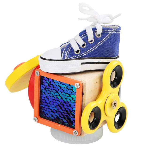 Tablero ocupado Casa de animales DIY Bloque ocupado Montessori Educación temprana Pensamiento educativo Cognición Manos en el cerebro Juguetes para niños Regalo Gao Jinjia LED