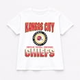 thumbnail image 6 of Women's Gameday Couture White Kansas City Chiefs Oversized All-Time Classic Flowy T-Shirt, 6 of 6