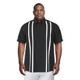 thumbnail image 6 of Havanera Men's and Big Men's Front Panel Point Collar Short Sleeve Button-Down Shirt, Sizes S-5XL, 6 of 8