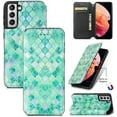 thumbnail image 1 of Compatible with Samsung Galaxy S23 Plus s23+ 5G Wallet Case,Premium Leather Flip Wallet Case with Card Slots Kickstand Magnetic Buckle Shockproof Protective Cover for Galaxy S23 Plus, 1 of 5