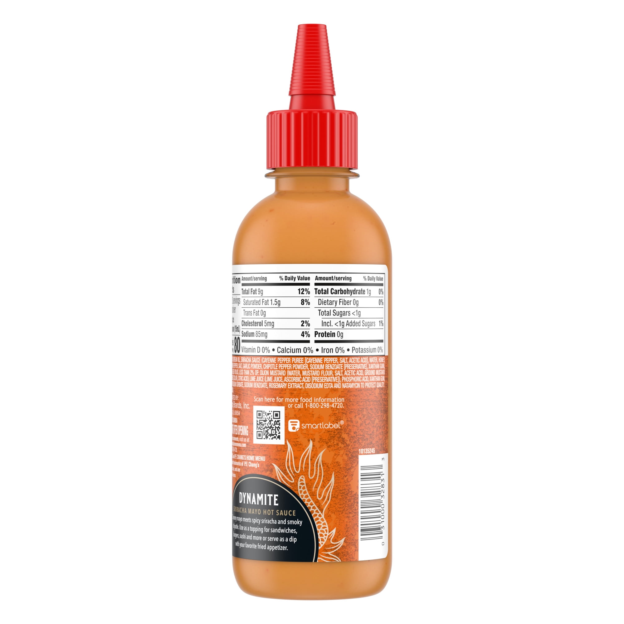 (6 pack) P.F. Chang's Home Menu Sriracha Mayo Dynamite Hot Sauce, 10 fl oz.