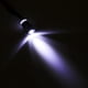 thumbnail image 2 of 4 Pcs 12v 8mm LED Panel Pilot Dash Warning Light Indicator Lamp Car Van White, 2 of 3