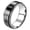 Black, variant on Men's Women's Stainless Steel Classic Roman Numberal Worry Ratotable Wedding Ring Turnable Index Finger Band Blue Size 8