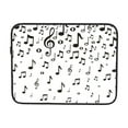 thumbnail image 7 of Music Notes Background Portable Laptop Sleeve Compatible with MacBook Air Notebook Computer Case for Men Women College School Students, 7 of 7