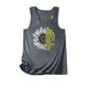 thumbnail image 4 of Gibobby Camiseta sin mangas de verano para mujer, camiseta sin mangas con gráfico de flores , camiseta informal para vacaciones(Gris oscuro,G), 4 of 4