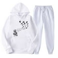 thumbnail image 1 of Puntoco, moda para mujer, abrigo informal deportivo con estampado, pantalones largos, suéter con capucha, tops, conjunto de pantalones, conjunto con capucha de manga larga, liquidación Puntoco Puntoco-3903, 1 of 2